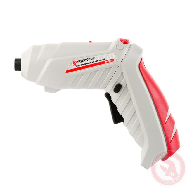 Викрутка акумуляторна в кейсі INTERTOOL DT-0302