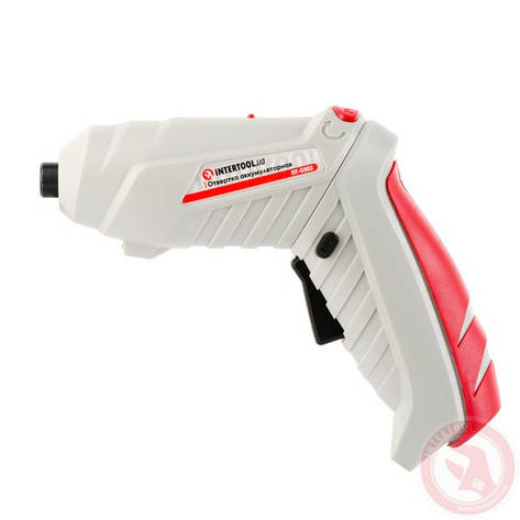 Викрутка акумуляторна в кейсі INTERTOOL DT-0302, фото 1