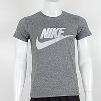 Футболка Nike колір сірий меланж р. 2XL