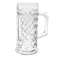 Бокал стеклянный для пива Rhombus Beer Tankard 500мл. Uniglass