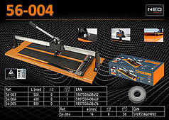 Плиткоріз на 8 підшипниках 600 мм, NEO 56-004