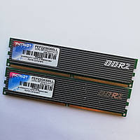 Комплект оперативной памяти Patriot DDR2 4Gb (2Gb+2Gb) 667MHz PC2 5300U CL4 (PEP22G5300LL) Б/У