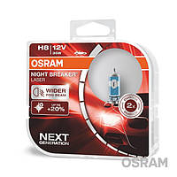 Автомобільні галогенні лампи "OSRAM" (H8) (Night Breaker Lazer) (Next Generation)