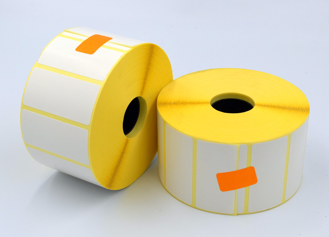 Етикетка SemiGloss напівглянець 52x25 мм 2000 етикеток прямокутна 10 шт. White (SG52252000V25)