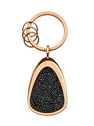 Брелок Mercedes Key Ring, Crystal, Swarovski, pink gold black colours (B66953577)