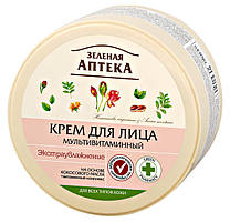 Крем для обличчя Зелена Аптека Мультивітамінний Екстразволоження - 200 мл.