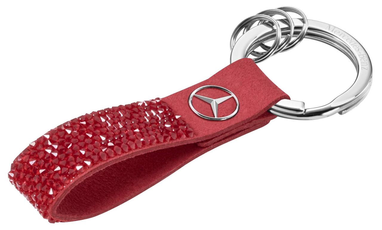 Брелок Mercedes-Benz Key Ring, Milano, Red, Swarovski (B66953270)