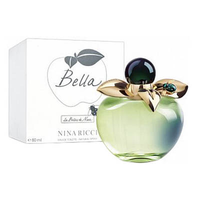 Жіноча туалетна вода Ніна Річчі зелене яблуко Nina Ricci Bella 80ml тестер оригінал, фруктово-квітковий аромат