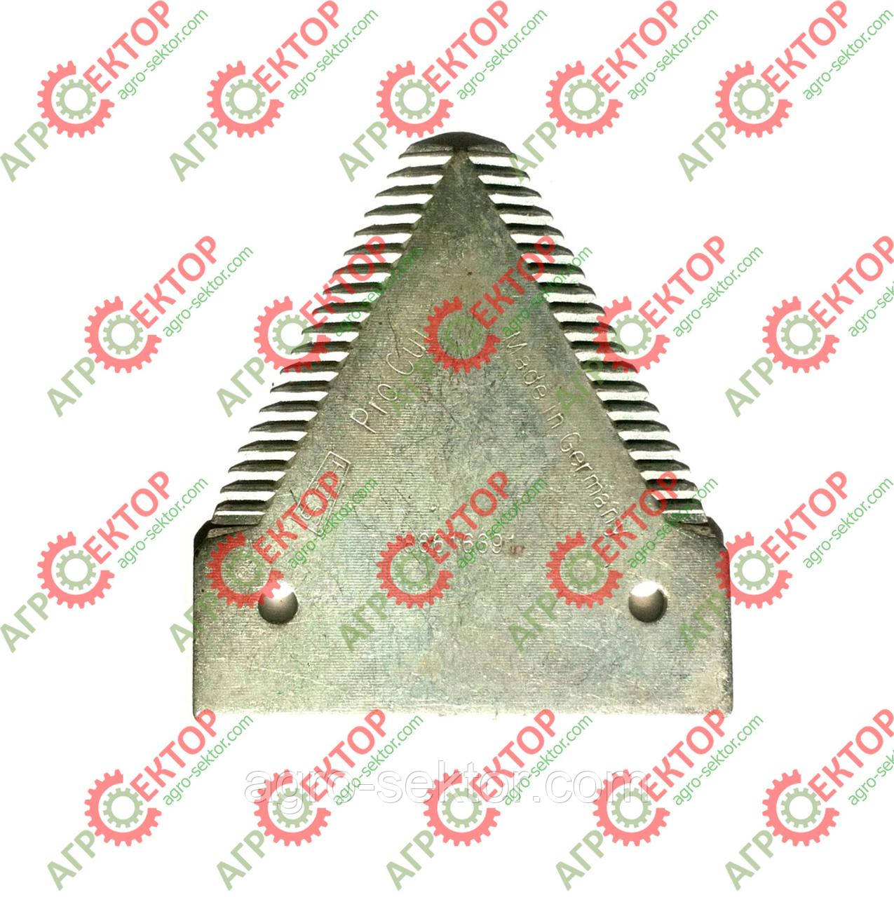 Сегмент косі жатки New Holland 86616691, 112074A1 191256A1 826720C2 826720C3 44100000 86509271 86544260 049916, фото 1