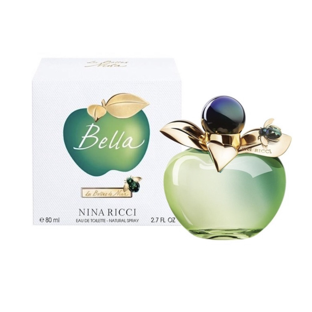 Жіноча туалетна вода Ніна Річчі зелене яблуко Nina Ricci Bella 50ml, солодкий фруктовий квітковий аромат