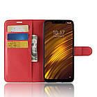 Чохол-книжка Litchie Wallet для Xiaomi Pocophone F1 Червоний, фото 2