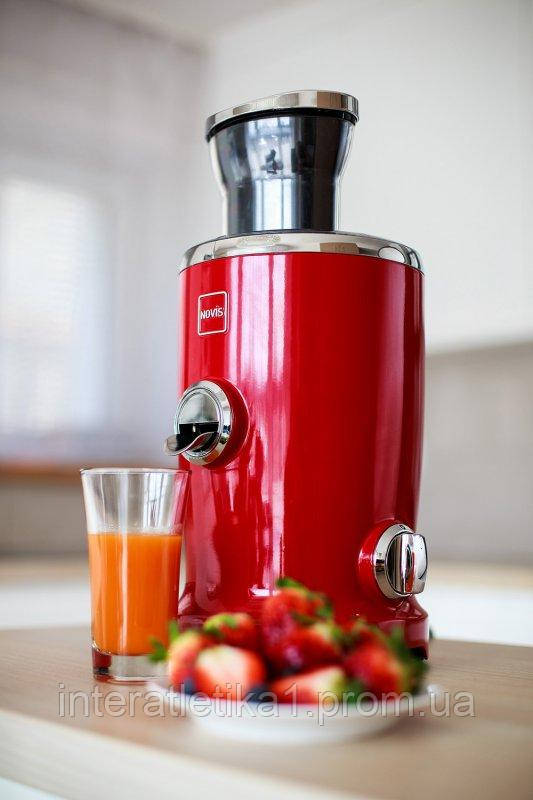 Універсальна соковижималка Novis Vita Juicer, червона