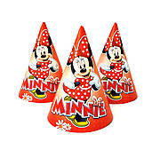 Ковпак святковий 15 см, "Мінні Маус" 2