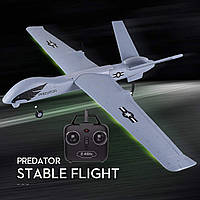 Самолёт на радиоуправлении Z51 Predator Р/У 2.4Ghz RTF с Гироскопом Дрон EPP для начинающих и профи 660 мм DIY