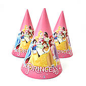 Ковпак святковий 15 см, "Принцеси Дісней"