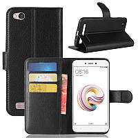 Чехол-книжка Litchie Wallet для Xiaomi Redmi 5A Black