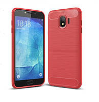 Чохол силіконовий TPU на Samsung J4 2018 / J400 червоний