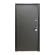 Вхідні металеві броньовані двері Грей (серія «Котедж»)