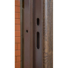 Вхідні металеві броньовані двері Арка дуб бронзовий вулиця (серія «ВіП+»), фото 3