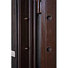 Вхідні металеві броньовані двері AVD венге з молдингами (серія «Еліт»), фото 3