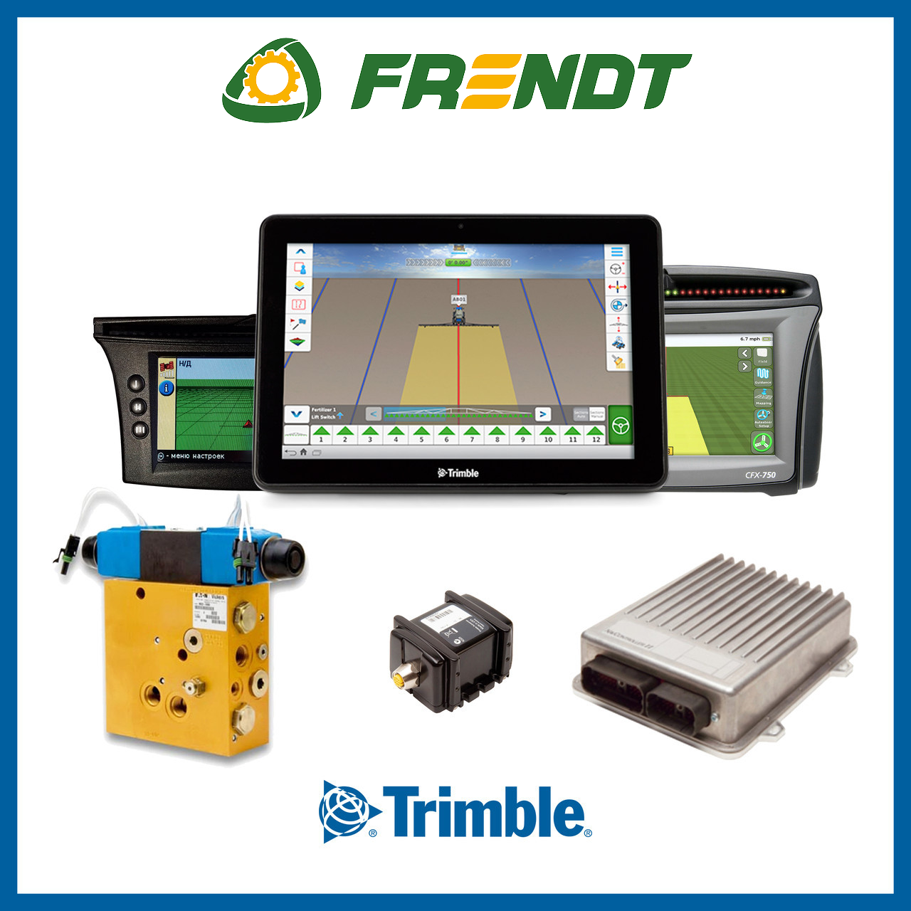 Автопілот Trimble Autopilot гідравлічний (система автоматичного водіння для трактора, обприскувача)