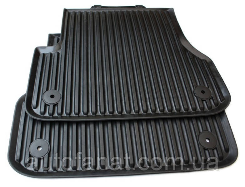 Килимки Audi A6 (C7) / A7 (4G) (2011 — 2018), задні гумові в салон оригінал (4G0061511041), фото 1