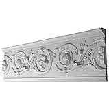 Декоративний фриз з гіпсу, гіпсовий фриз з орнаментом Ф-12 h205 мм, фото 2