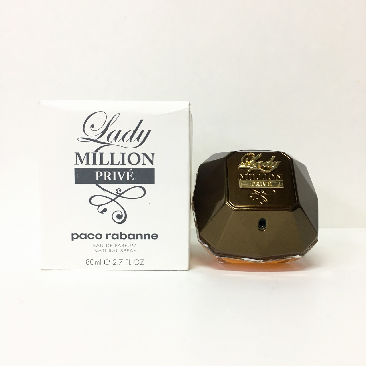 Тестер оригінальної парфумованої води Paco Rabanne Lady Million Prive 80ml, солодкий деревний аромат