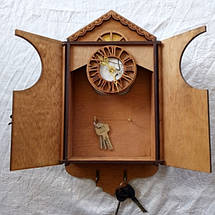 Ключниця Вінтаж із годинником, фото 3