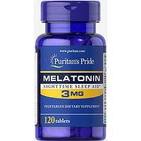 Puritans Pride Melatonin 3 mg 120 tabs
