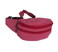 Мужская текстильная сумка на пояс Q001-6SRED красная