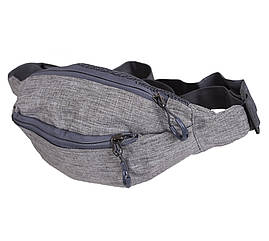 Чоловіча текстильна сумка на пояс Y302-9SKAGREY сіра