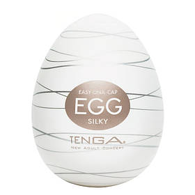 Чоловічий мастурбатор Tenga egg, Silky (Японія) all Оригінал