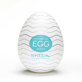 Чоловічий мастурбатор Tenga egg, Wavy (Японія) all Оригінал