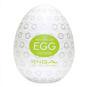 Чоловічий мастурбатор яйце Tenga egg Clicker (Японія) all Оригінал