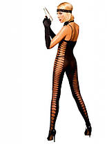 Эротический комбинезон Sheer Jacquard Bodystocking от BACI Lingerie all Оригинал, фото 3