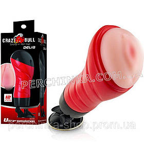 Мастурбатор Delia з вібрацією на присмокчику від Baile all Оригінал