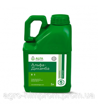 Гербіцид Альфа-Дикамба Дикамба 480 г/л аналог Банвел 480 SL, від Альфа Смарт Агро