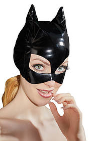 Лаковая маска Кошка для ролевых и эротических игр черная Black Level Cat Mask от Orion all Оригинал