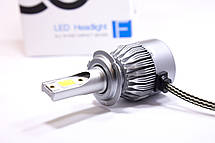 Автомобільні Світлодіодні Лід LED лампи HeadLight C6, фото 6
