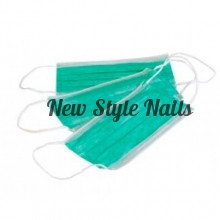 Маска захисна на гумці для майстра манікюру, 50 штук в упаковці