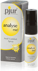 Розслабляє анальнийпрій Pjur Analyse Me! Anal Comfort Spray 20 мл на силіконоваоснові all Оригінал