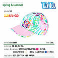 Бейсболка для дівчинки TuTu 91 арт.3-004499 (52-56) UV+30, фото 6