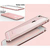 Алюмінієвий бампер з пластиковою накладкою для iPhone 6/6S Pink infinity, фото 4