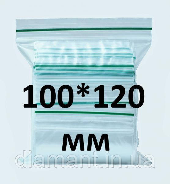 Пакети із замком Zip-Lock 100*120 мм (100 шт.), фото 1