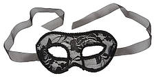 Мережева маска для еротичних ігор на очі Cottelli Collection Accessoires Lace Mask від Orion чорна all Оригинал, фото 3