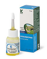 Капли Otospectrine Отоспектрин для лечения отитов у кошек и собак 15 мл