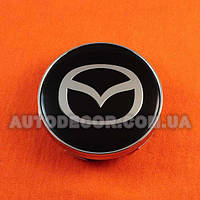 Колпачки заглушки на литые диски Mazda (60/56/10) MC60N101 черные