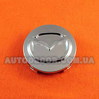 Колпачки заглушки на литые диски Mazda (52/51/7) хром