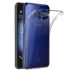 Прозорий Чохол HTC U11 (ультратонкий силіконовий) (НТС Ю11 У11)